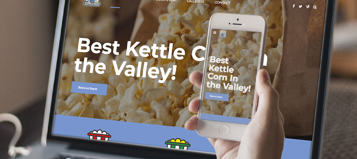 Kettle Corn Website Development